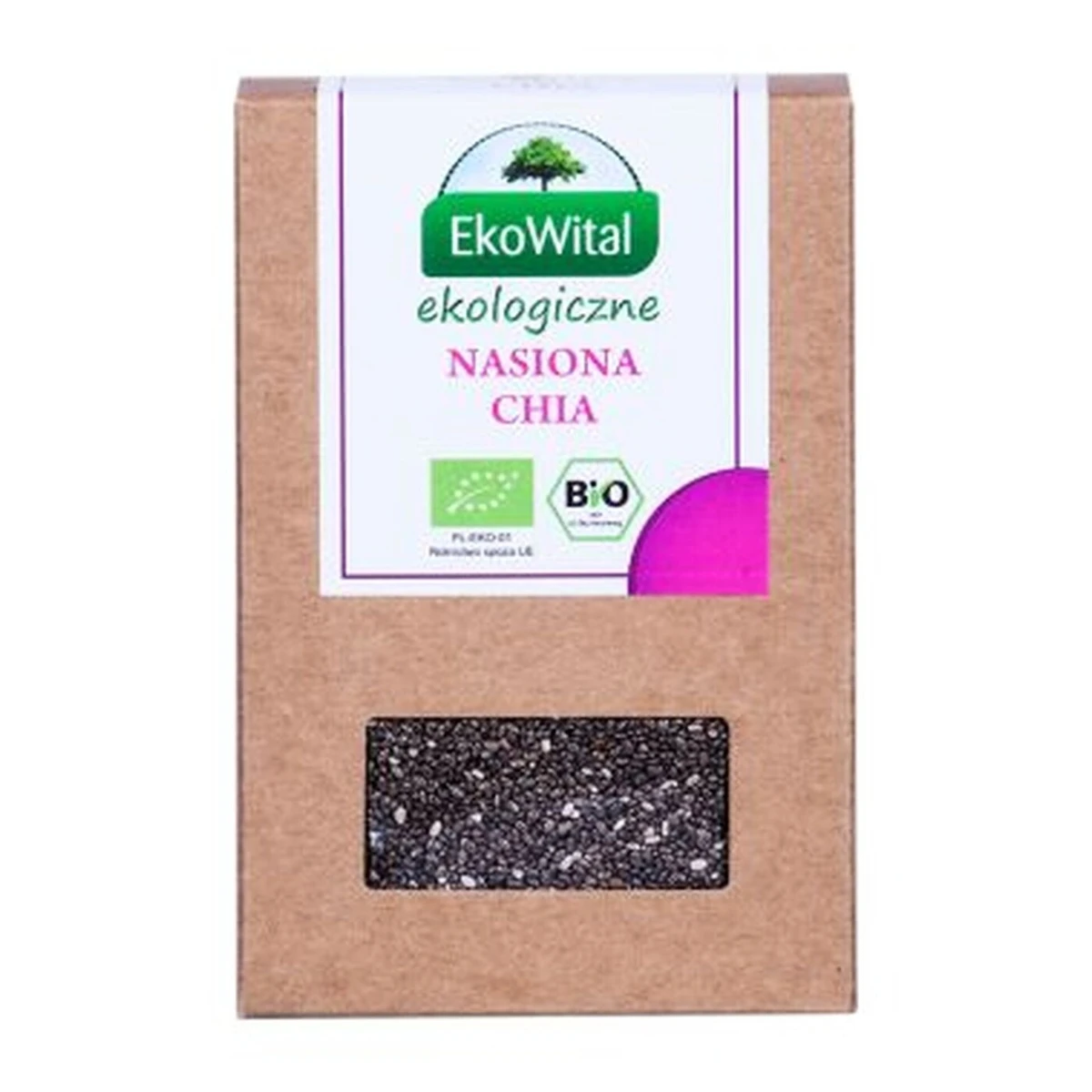 Nasiona chia Bio, 200g, EkoWital