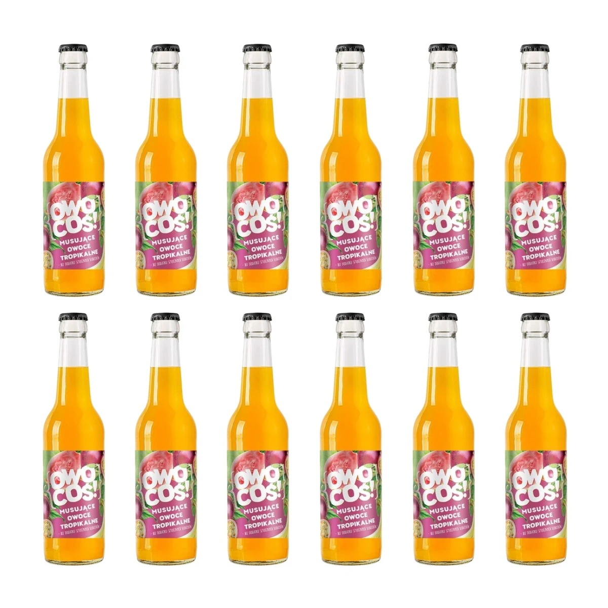 Owocoś owoce tropikalne, 12 szt., Owocowe Smaki 