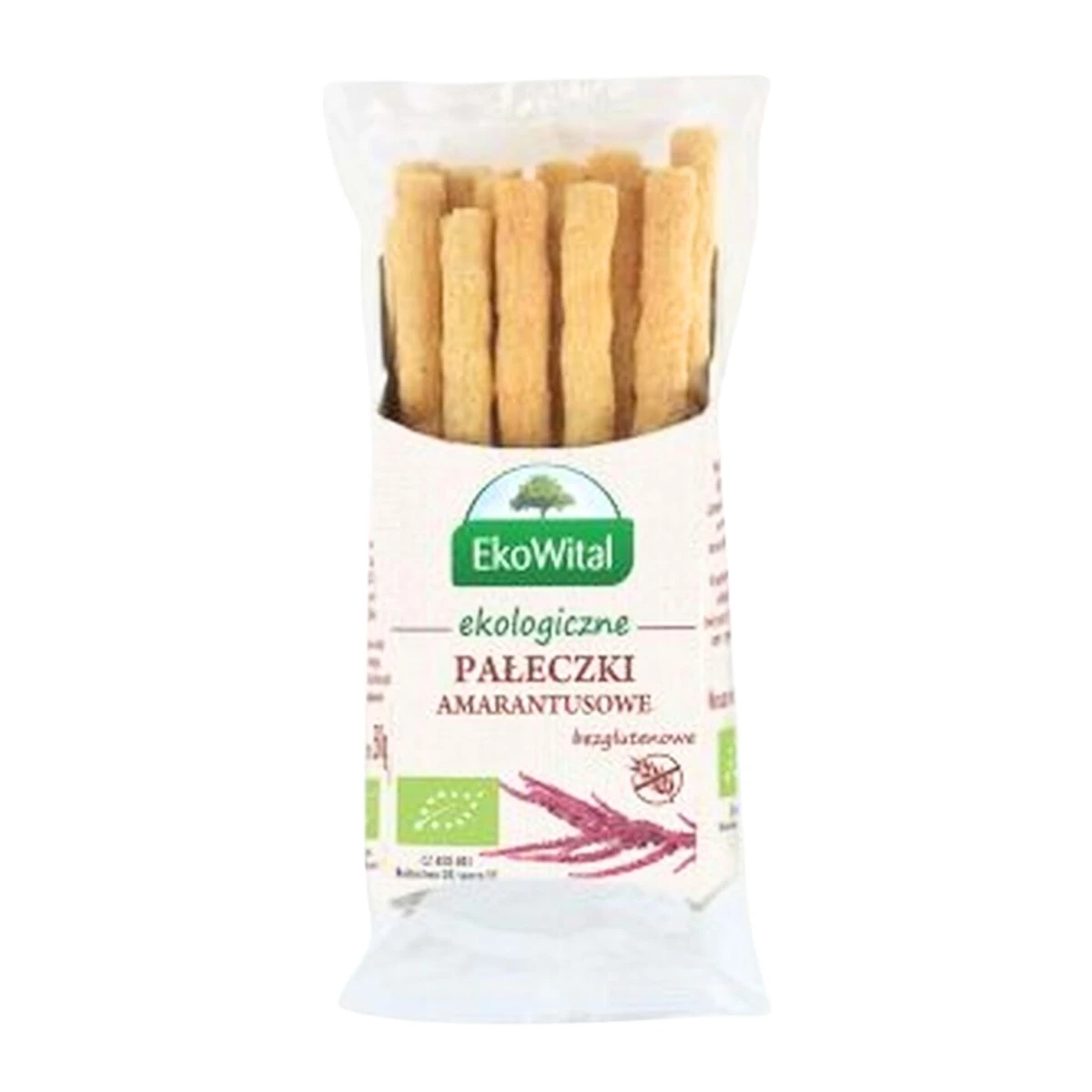 Pałeczki z amarantusem bezglutenowe Bio, EkoWital