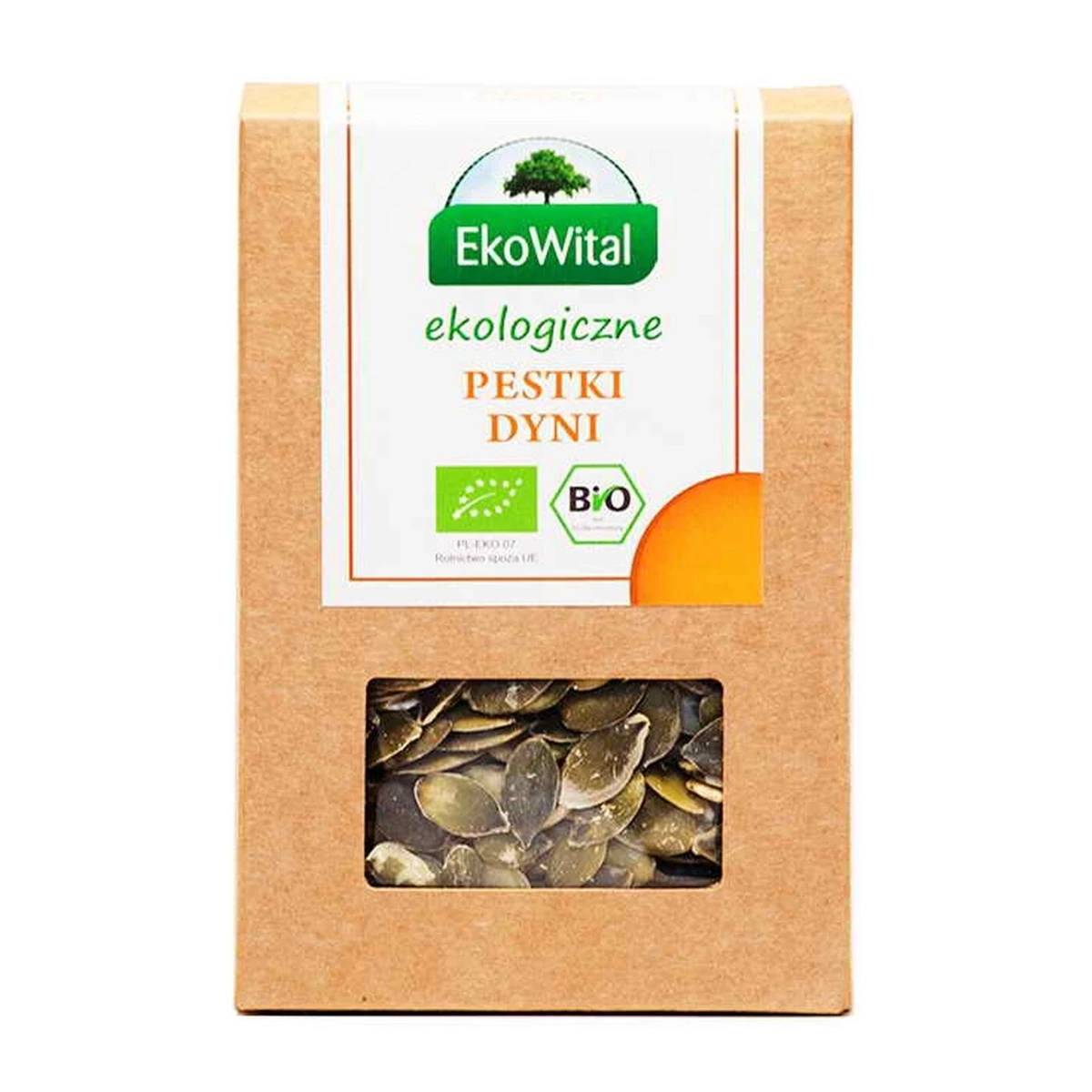 Pestki dyni ciemnozielone Bio, EkoWital