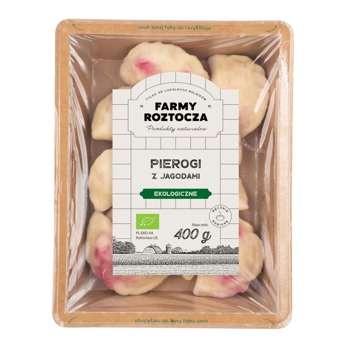 Pierogi z jagodami Bio, Farmy Roztocza