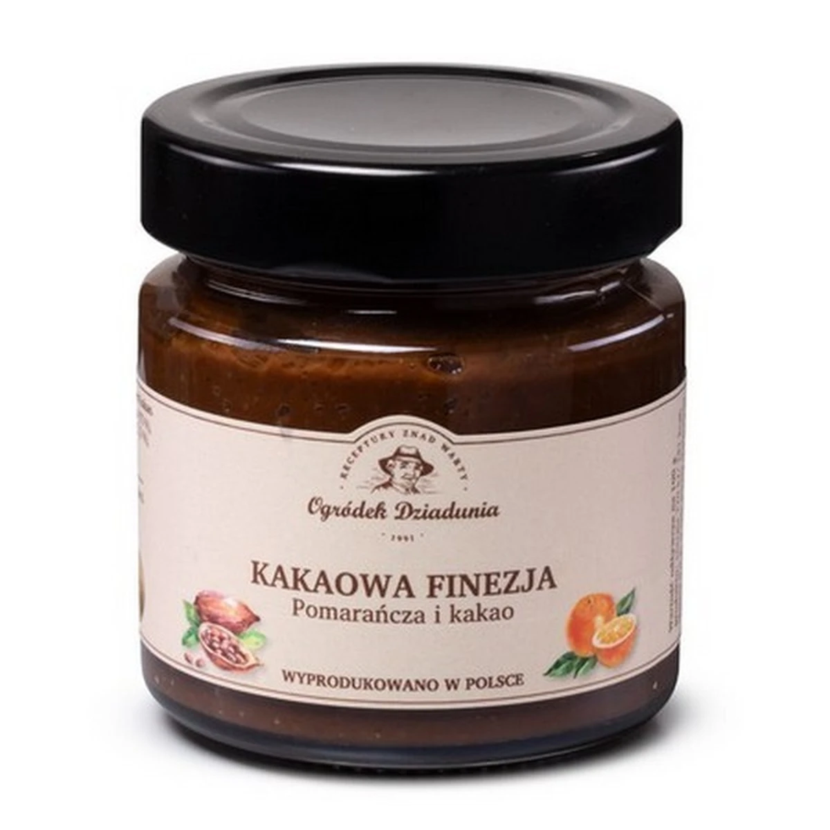 Konfitura z pomarańczy i kakao - Kakaowa Finezja, Ogródek Dziadunia