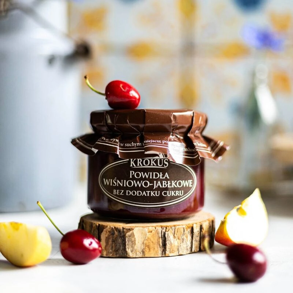 Wiśnie i jabłka bez dodatku cukru