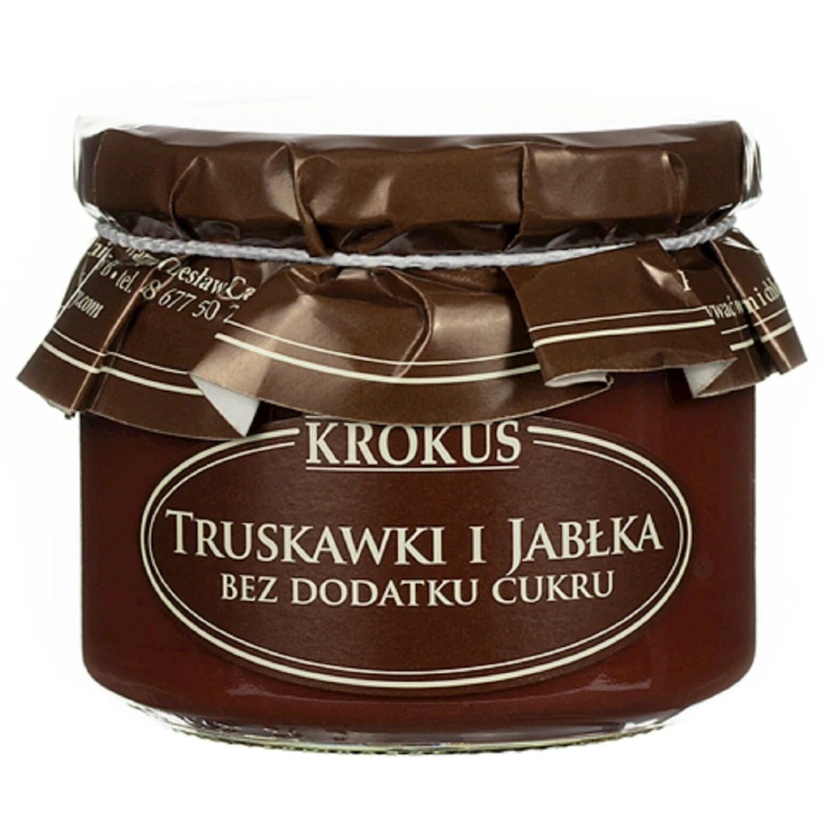 Truskawki i jabłka bez dodatku cukru