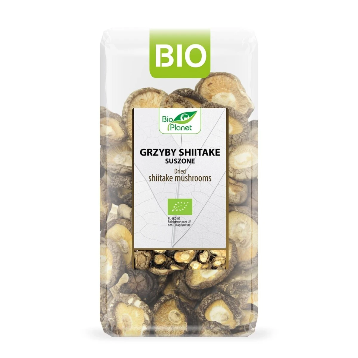 Shiitake grzyby suszone BIO