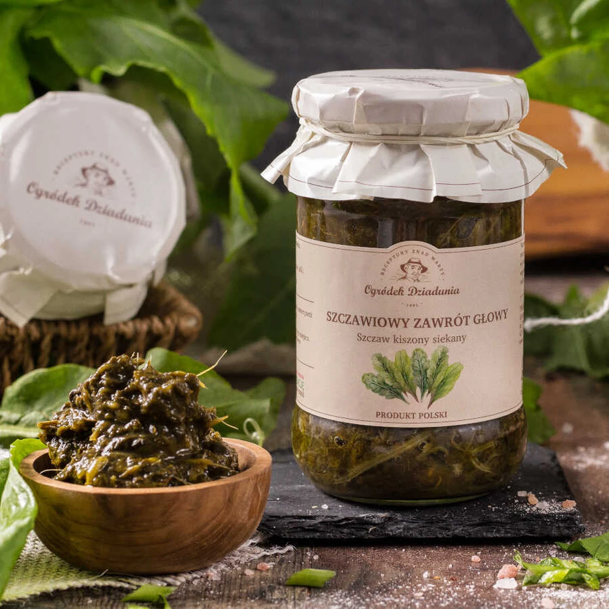 Szczaw kiszony siekany - Szczawiowy Zawrót Głowy, Ogródek Dziadunia