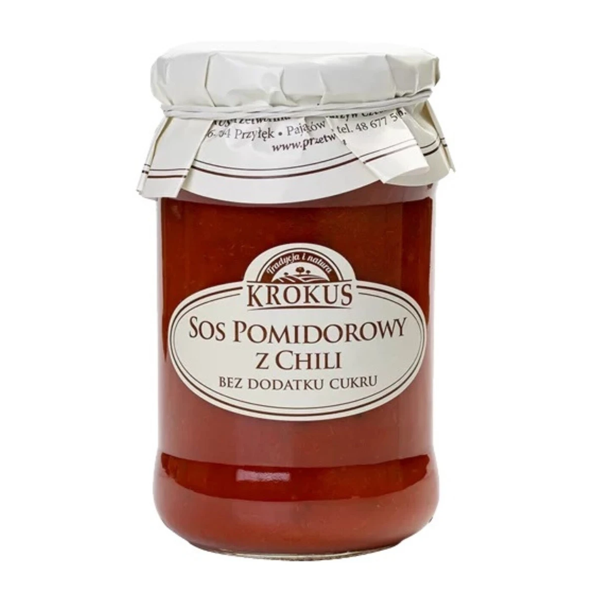 Sos pomidorowy z chili bez cukru