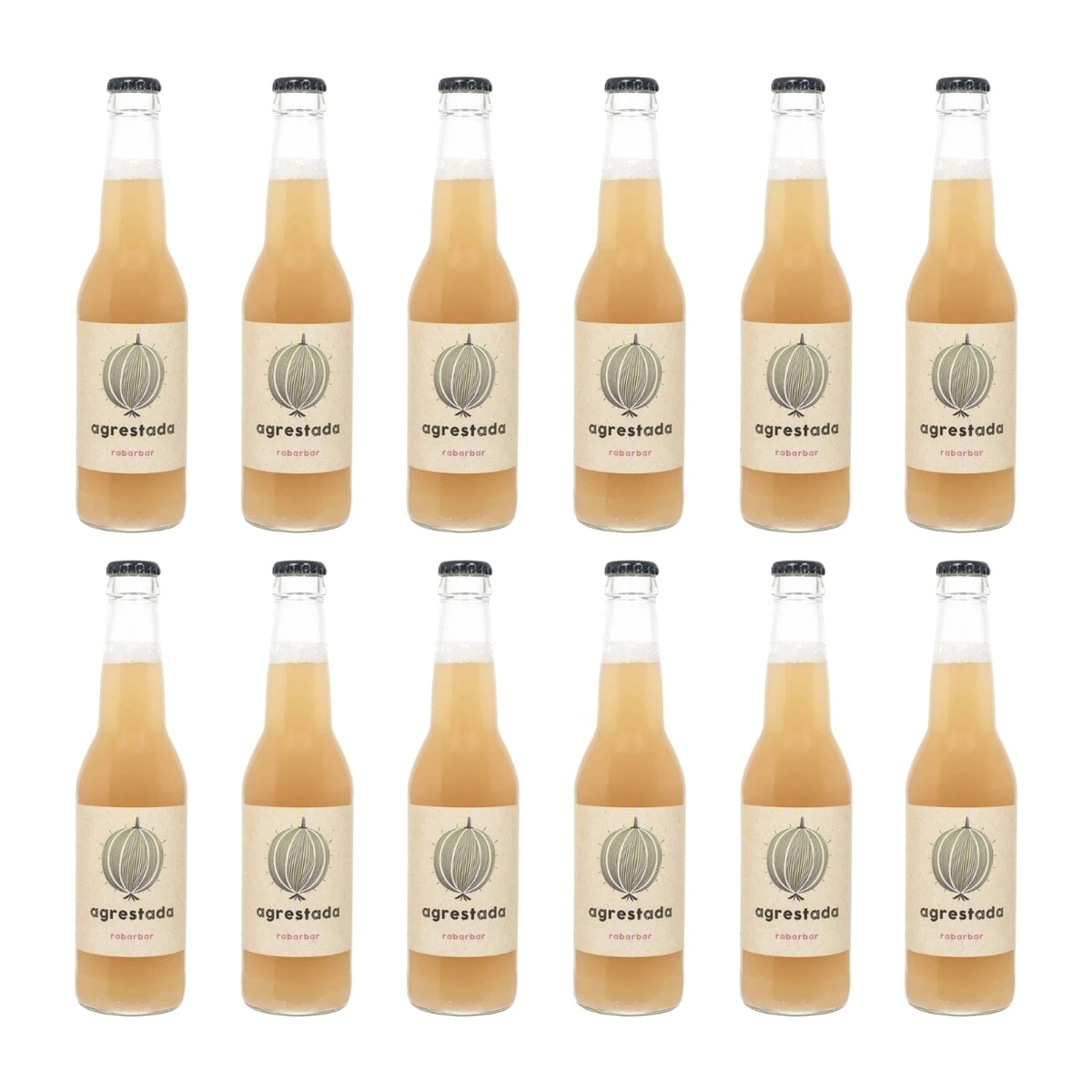 Agrestada rabarbar, 12 szt., Owocowe Smaki