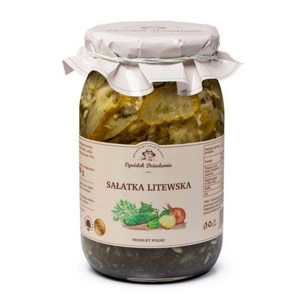 Sałatka litewska, Ogródek Dziadunia