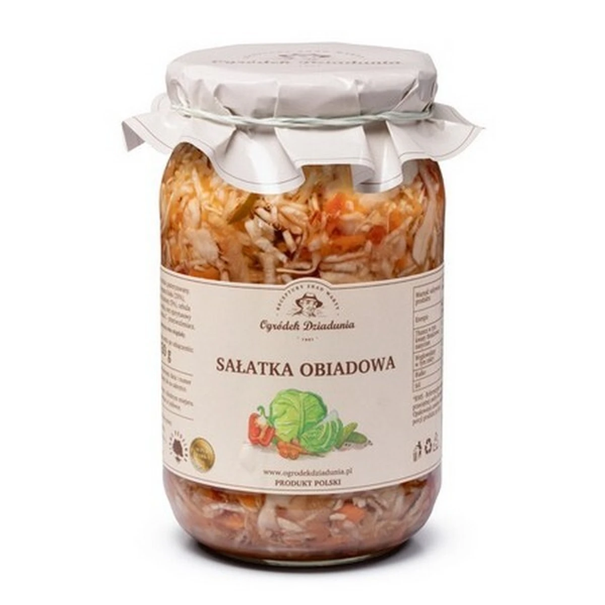 Sałatka obiadowa, Ogródek Dziadunia