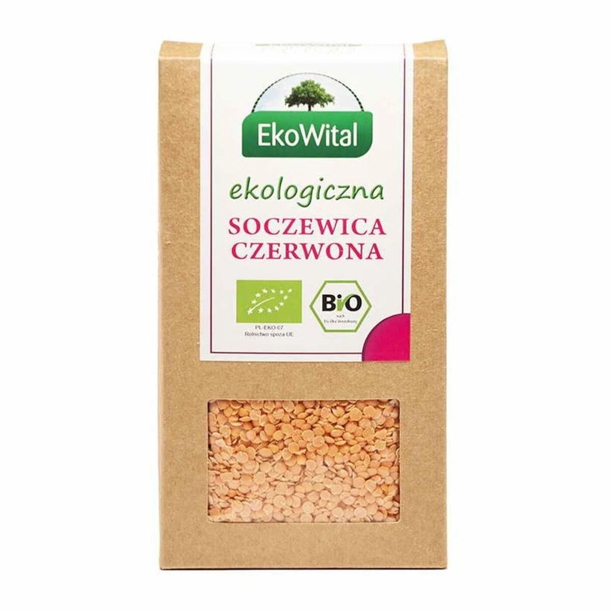 Soczewica czerwona Bio, EkoWital