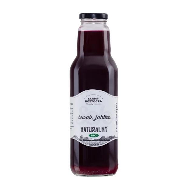 Sok burak jabłko Bio, 750 ml, Farmy Roztocza
