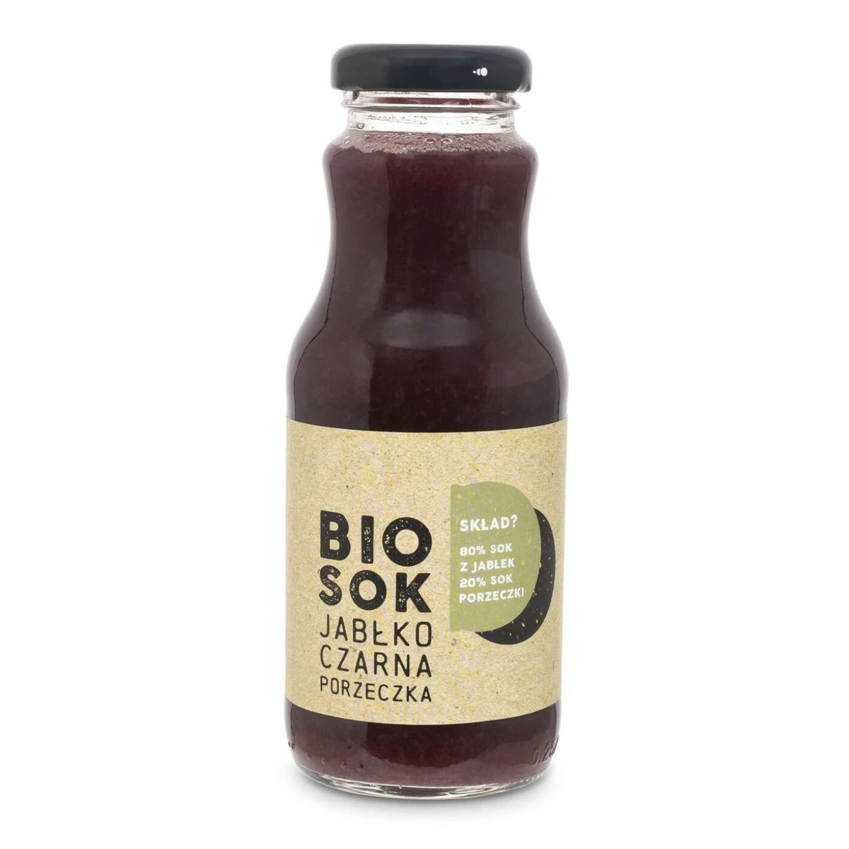 BIO sok jabłko czarna porzeczka, Owocowe Smaki