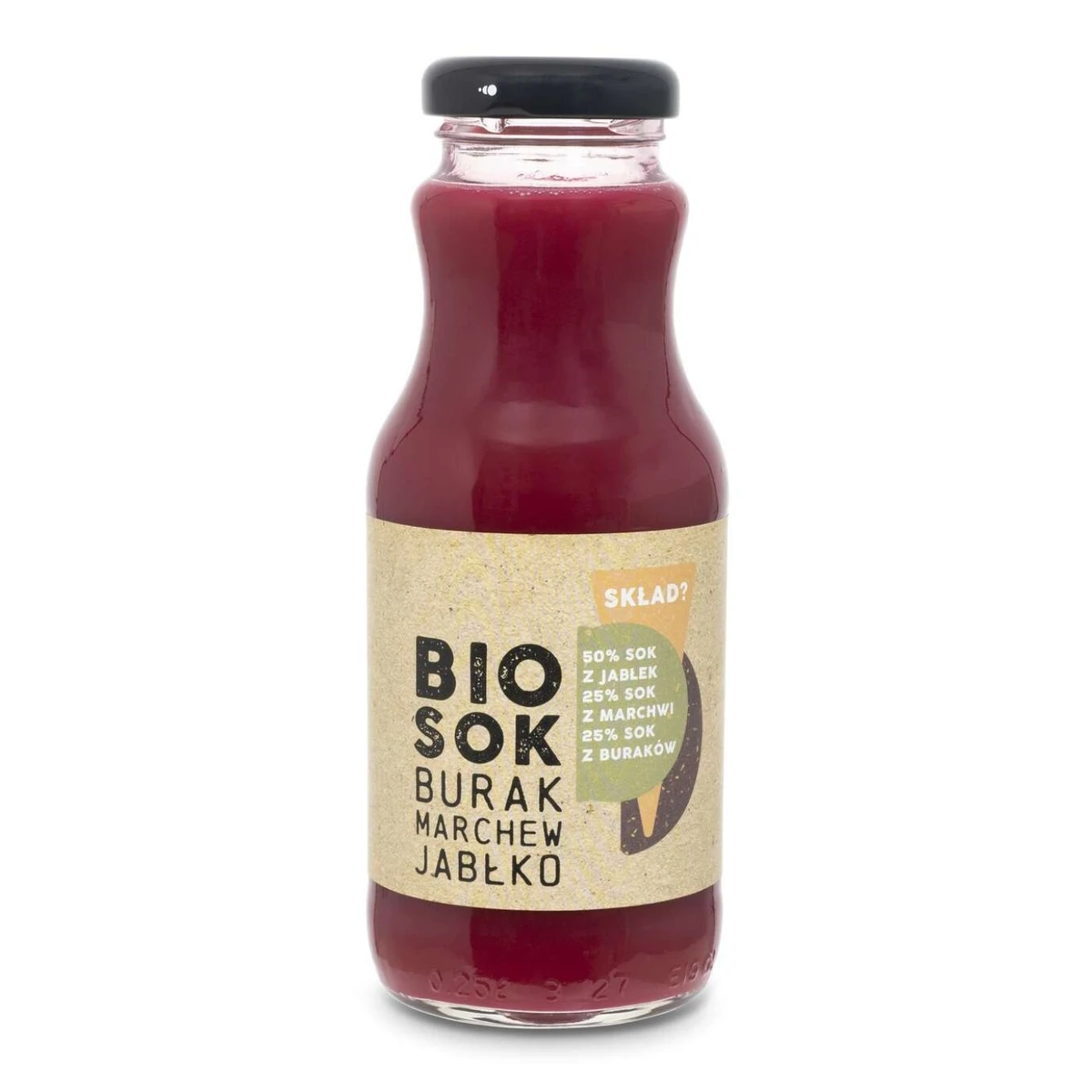 BIO sok burak marchew jabłko, Owocowe Smaki