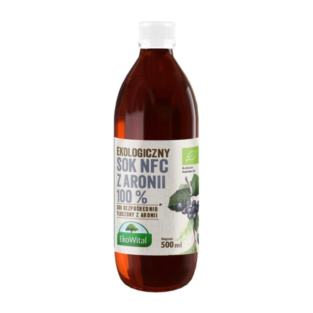 Sok z aronii 100% Bio, EkoWital