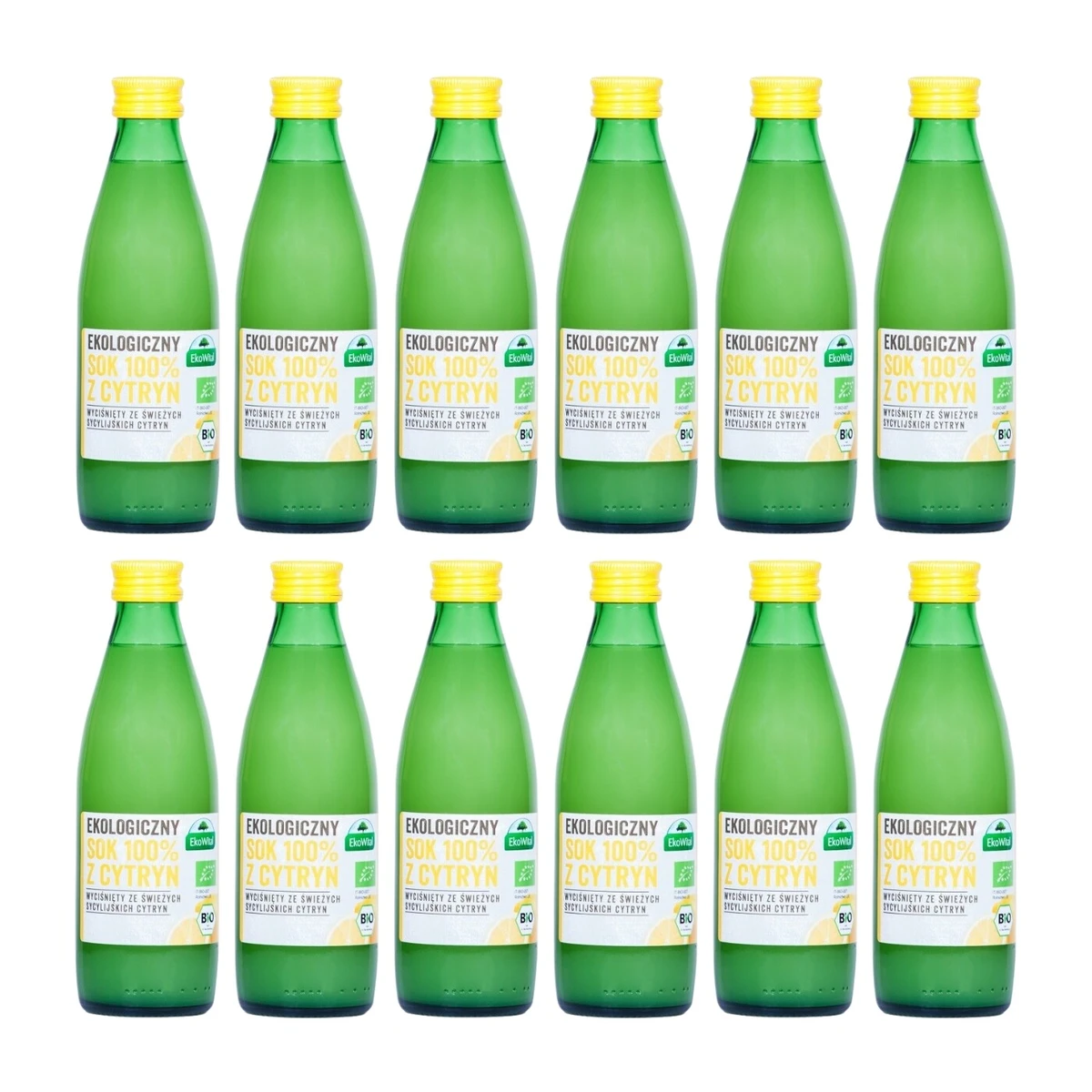 Sok z cytryn 100%, 12 szt., Eko Wital