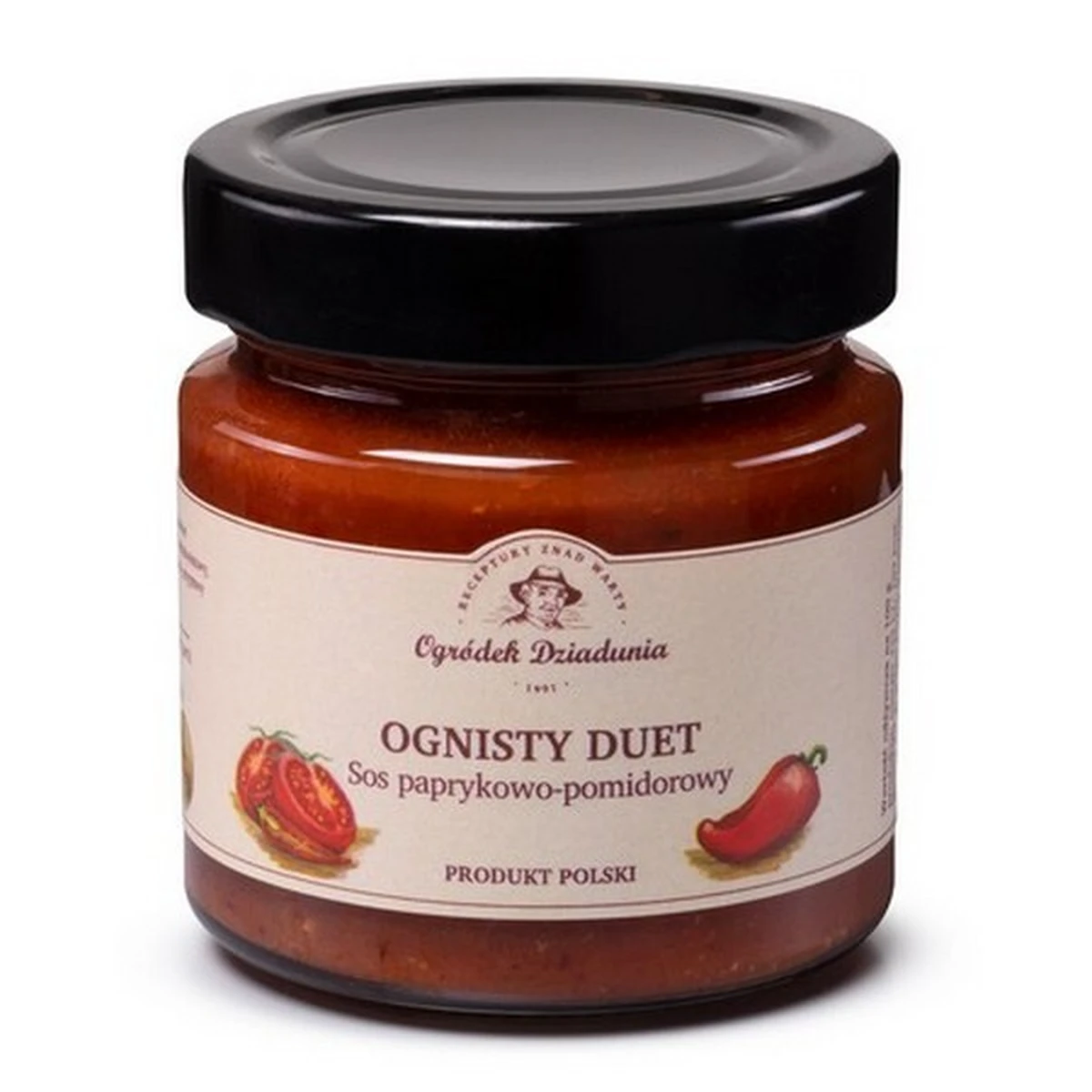 Sos paprykowo-pomidorowy - Ognisty Duet, Ogródek Dziadunia