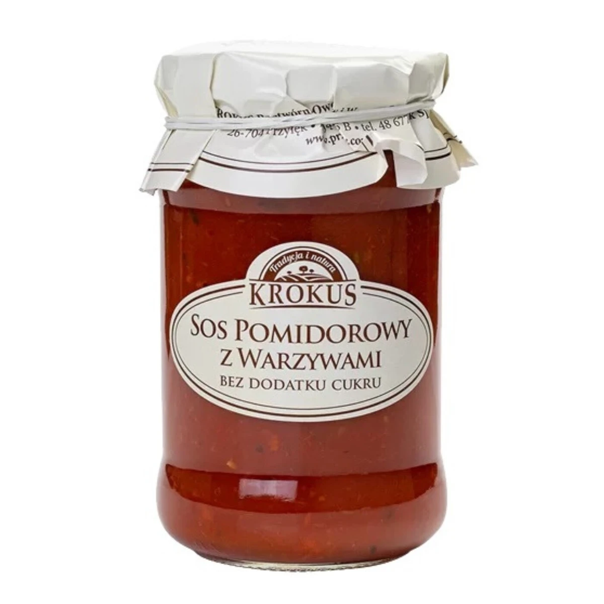 Sos pomidorowy z warzywami 