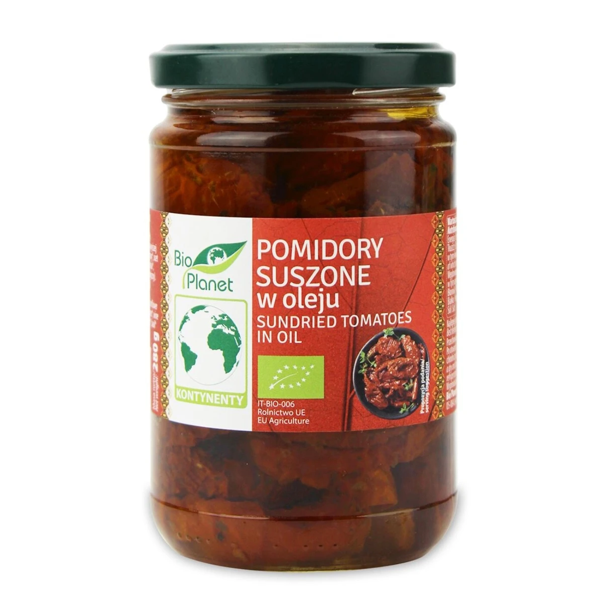 Pomidory suszone w oleju BIO 