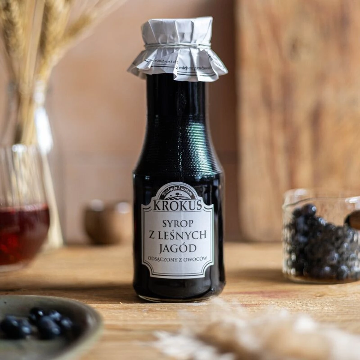Syrop z leśnych jagód 
