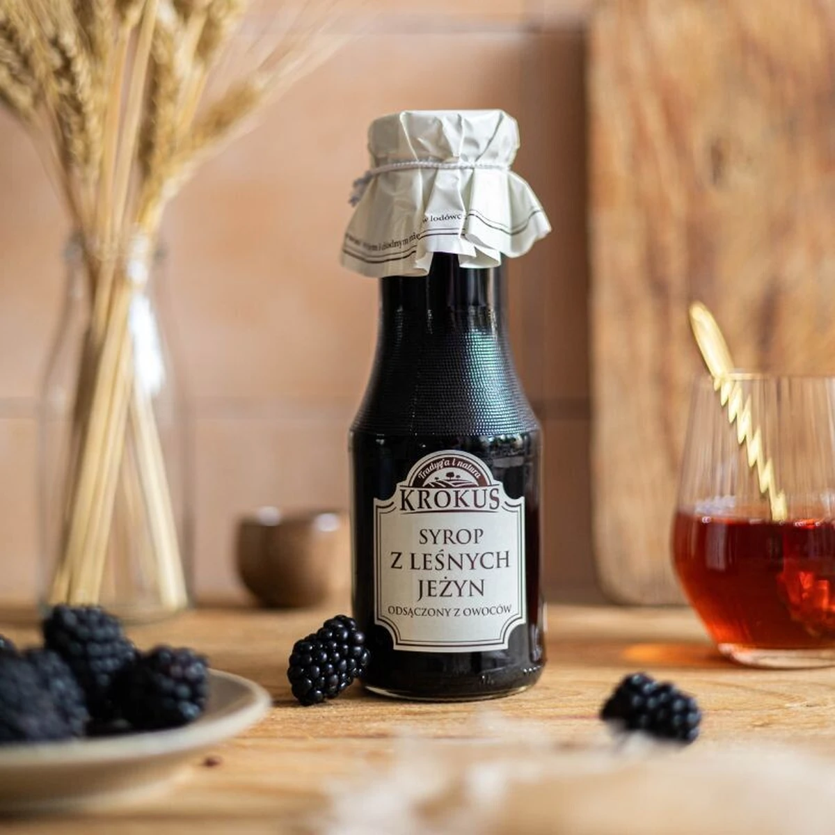 Syrop z leśnych jeżyn 