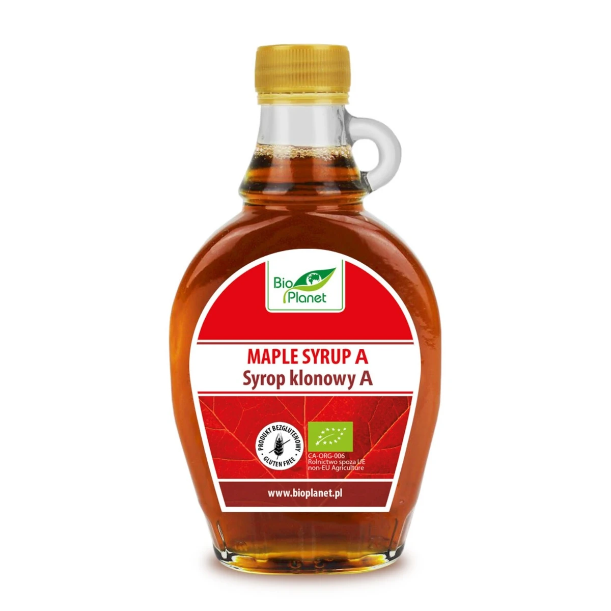 Syrop klonowy A bezglutenowy BIO