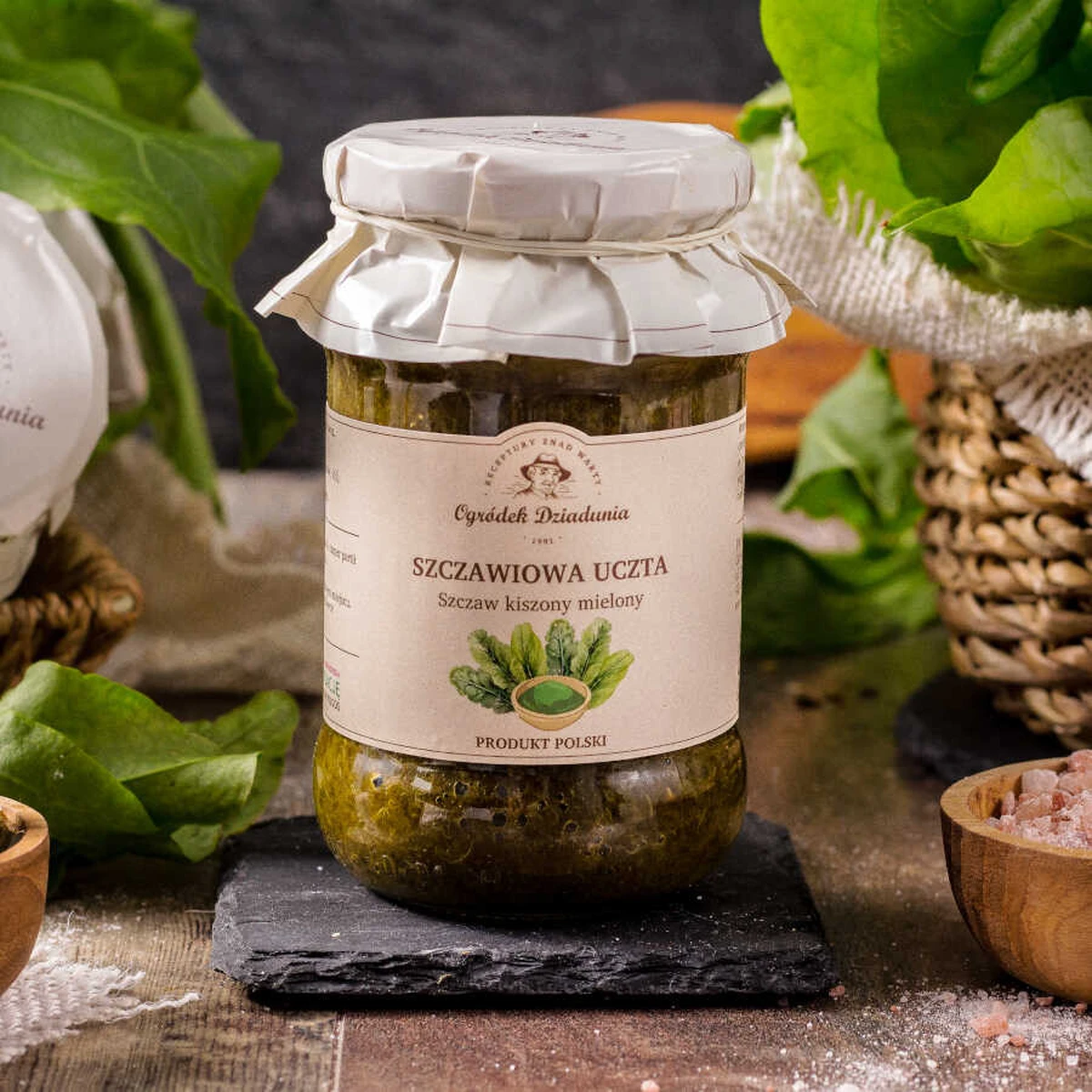 Szczaw kiszony mielony - Szczawiowa Uczta, Ogródek Dziadunia