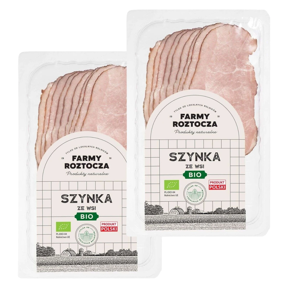 Szynka ze wsi w plastrach Bio 200g, Farmy Roztocza