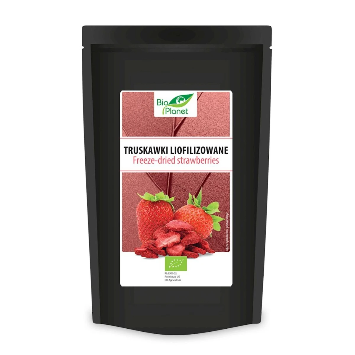 Truskawki liofilizowane BIO 