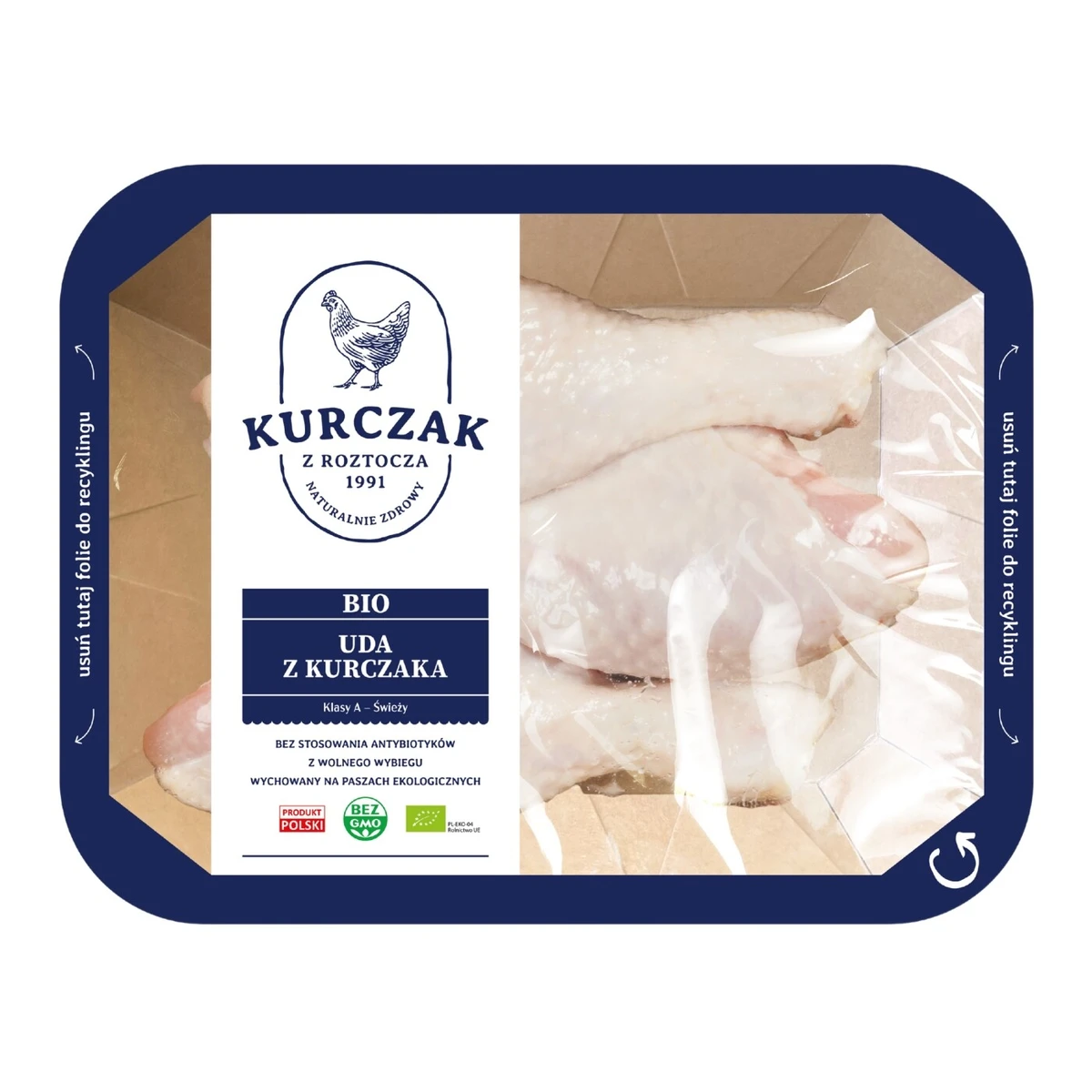 Uda z kurczaka ekologicznego, Kurczak z Roztocza