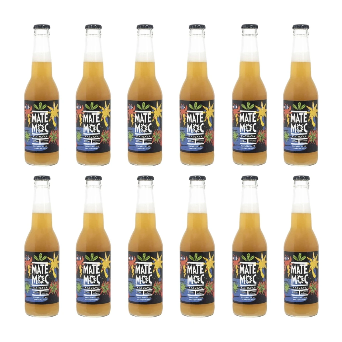 Mate moc katuava, 12 szt., Owocowe Smaki 