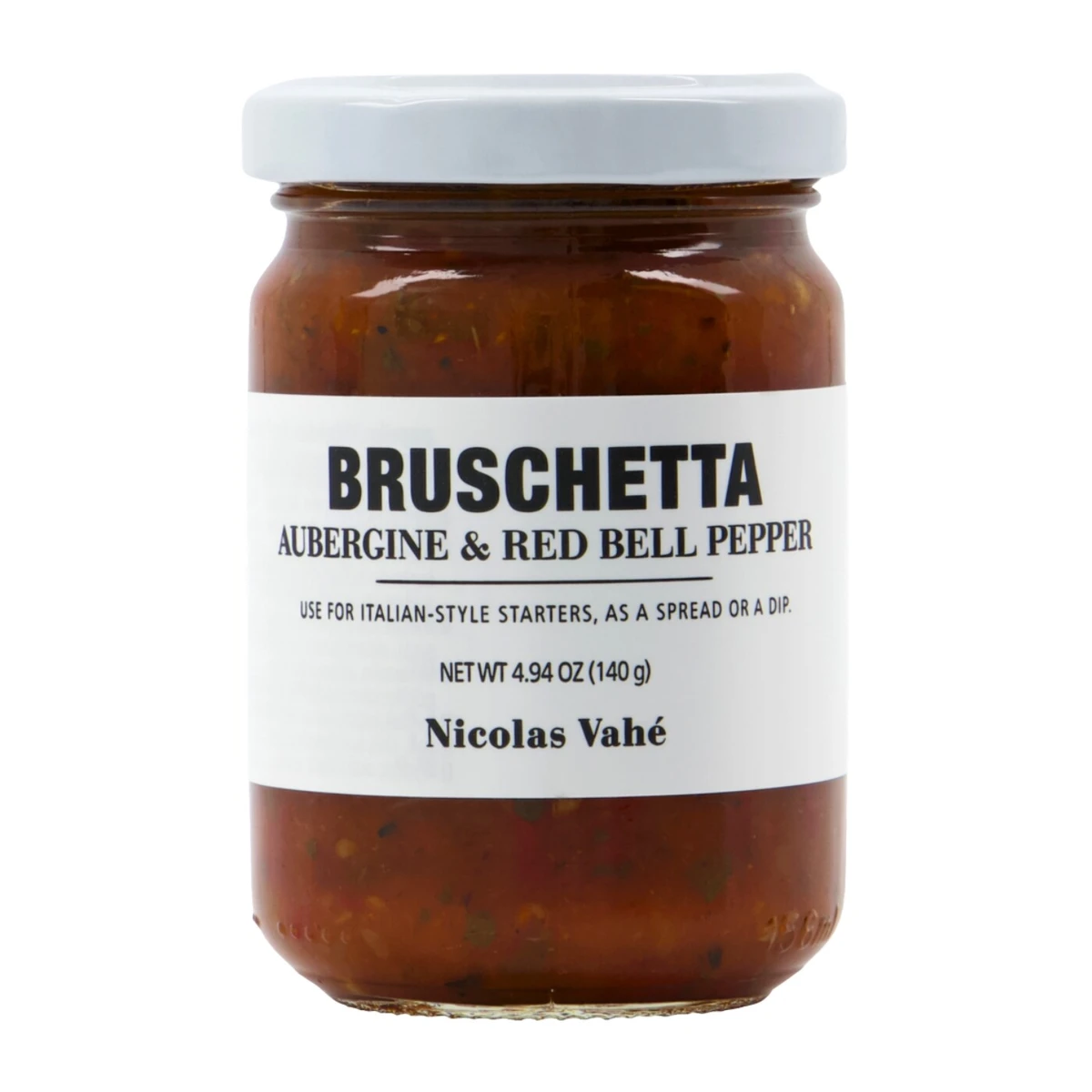 Bruschetta z bakłażanem i czerwoną papryką, Nicolas Vahé