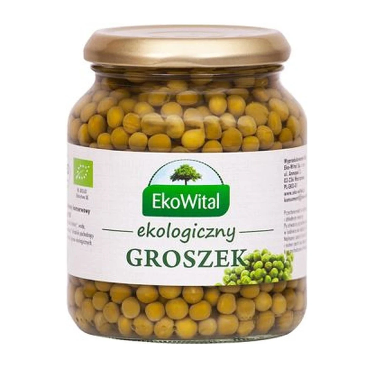 Groszek zielony w zalewie Bio, EkoWital