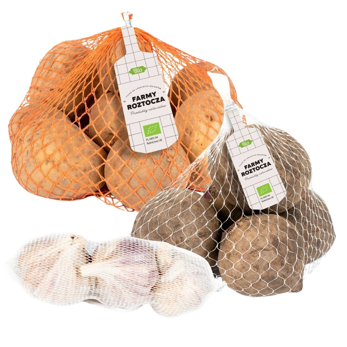 Zestaw warzyw Bio: ziemniaki, burak, czosnek, Farmy Roztocza