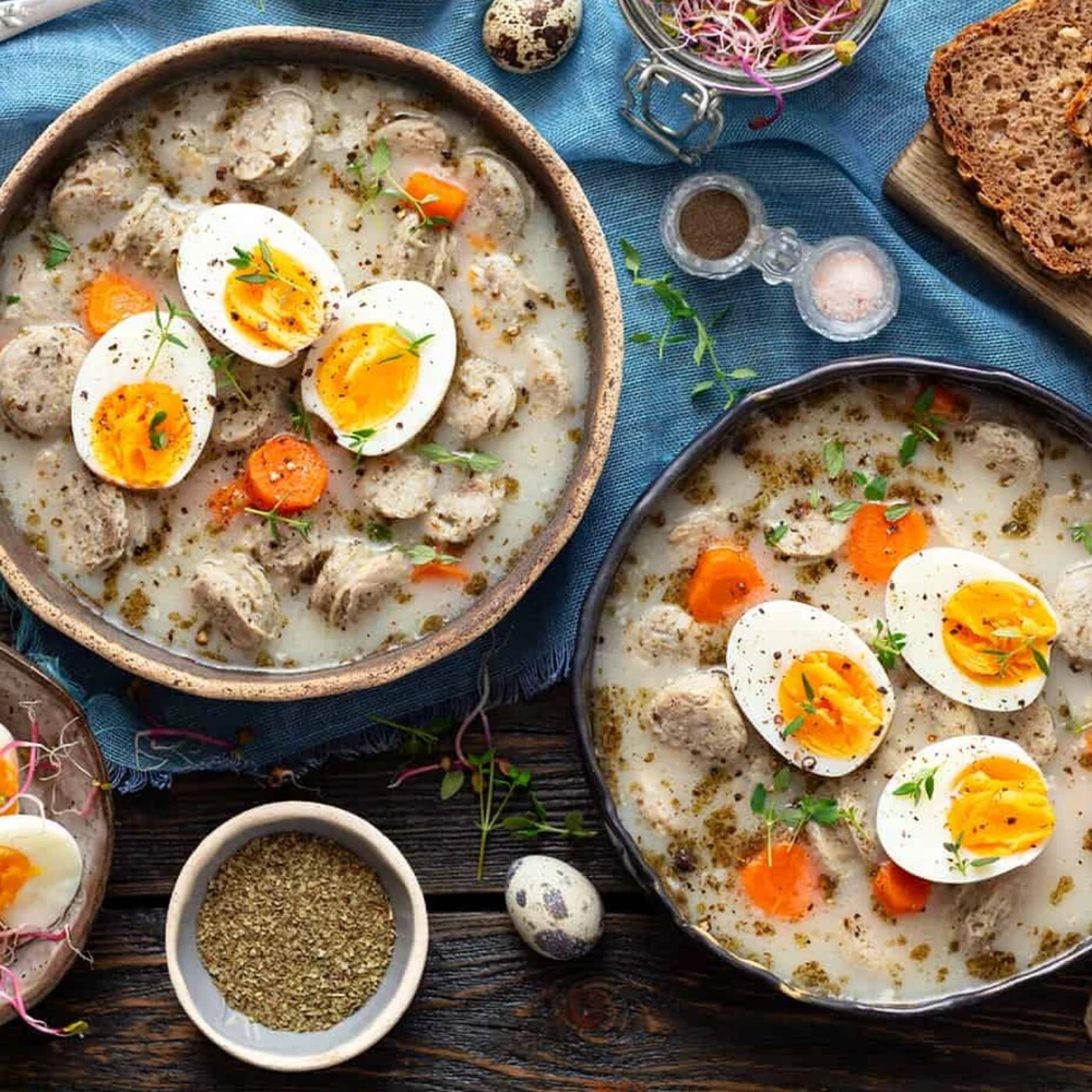 Barszcz biały na zakwasie, Farmy Roztocza