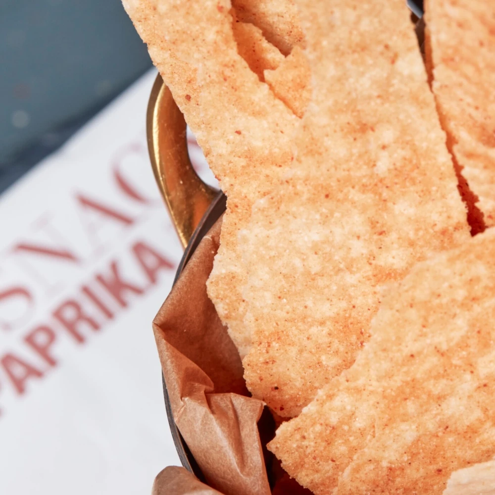 Chrupiąca przekąska ziemniak i papryka, Nicolas Vahé