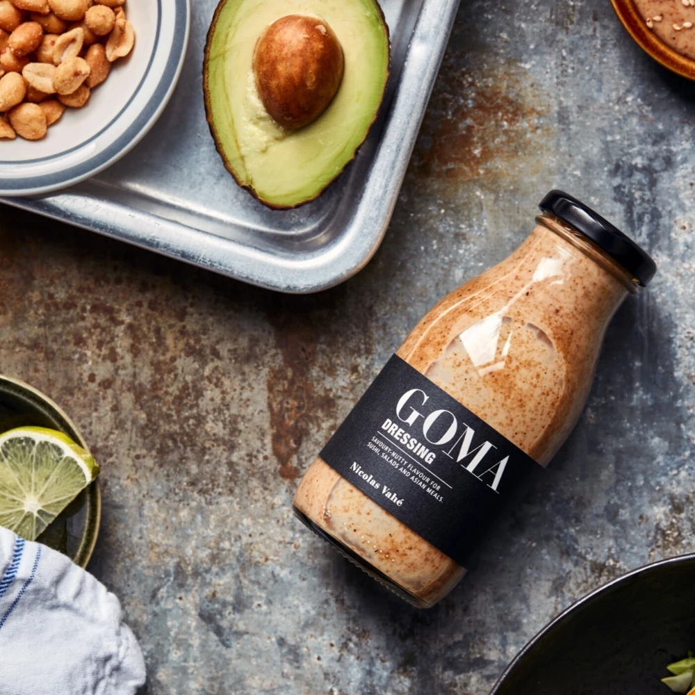 Dressing sezamowo sojowy, Nicolas Vahé