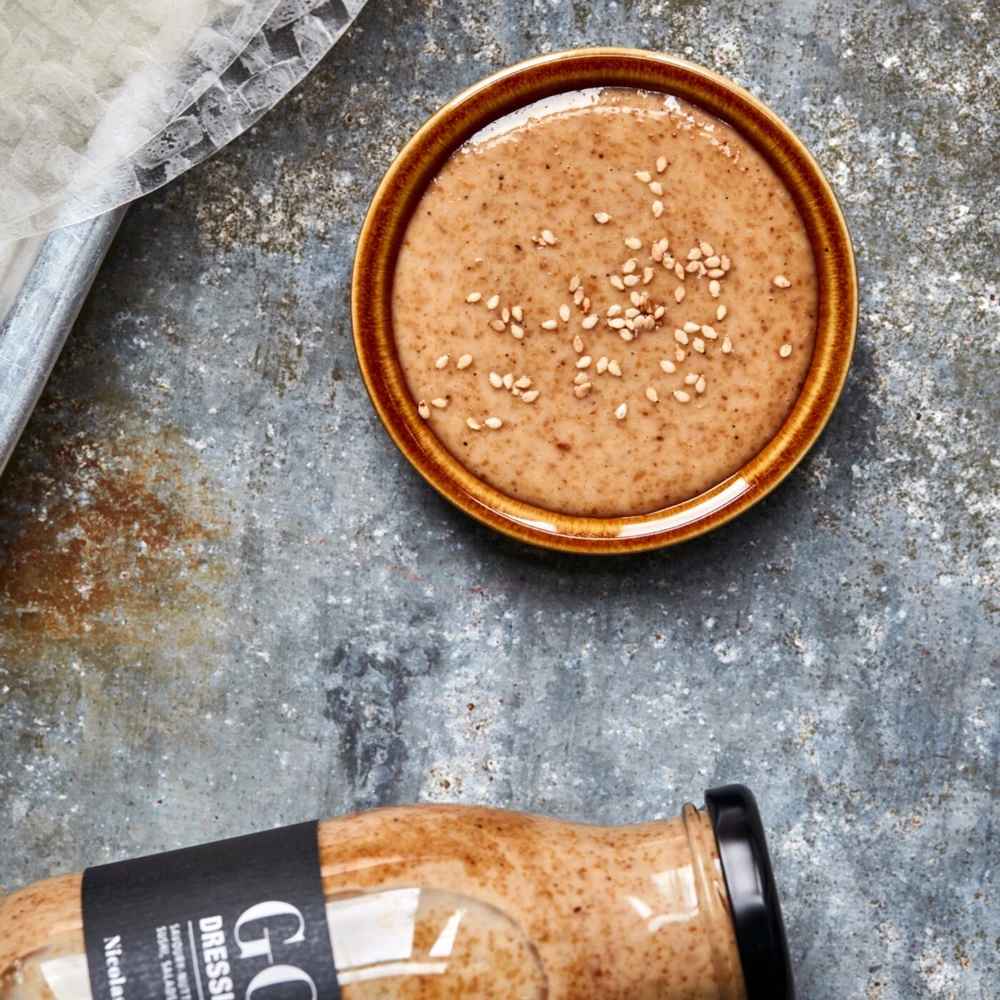 Dressing sezamowo sojowy, Nicolas Vahé