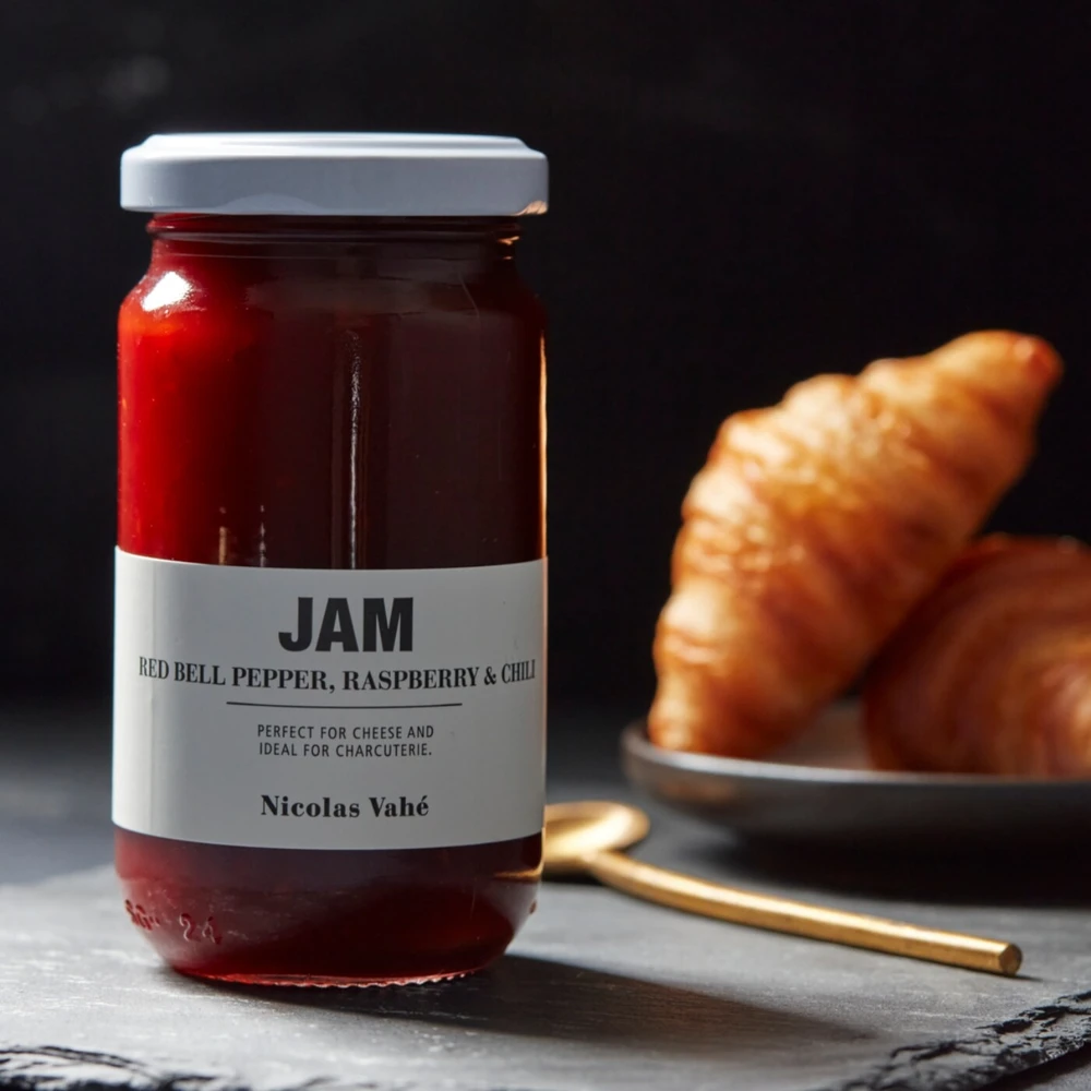 Dżem czerwona papryka, maliny i chilli, Nicolas Vahé