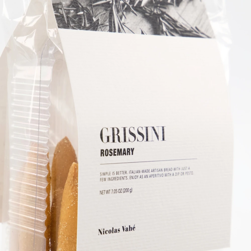 Grissini z rozmarynem, Nicolas Vahé