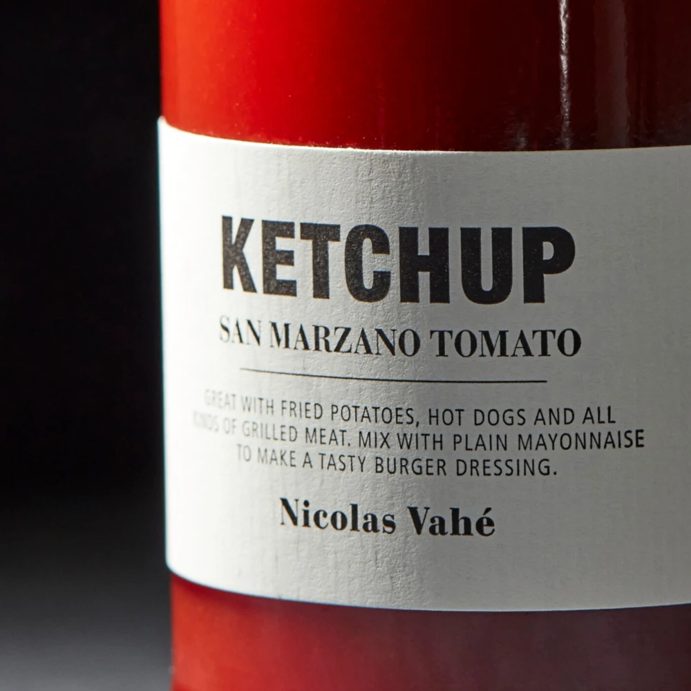 Ketchup z pomidorów San marzano, Nicolas Vahé