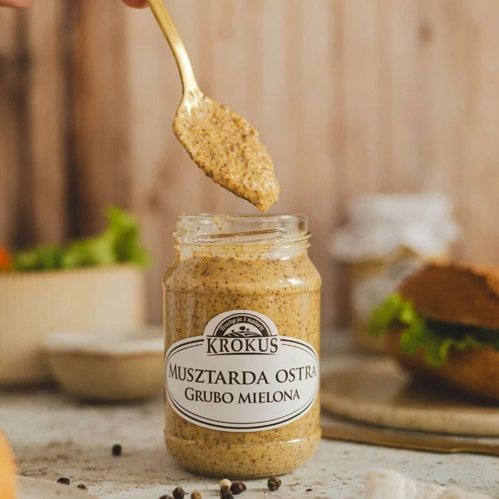 Musztarda ostra grubo mielona, Krokus