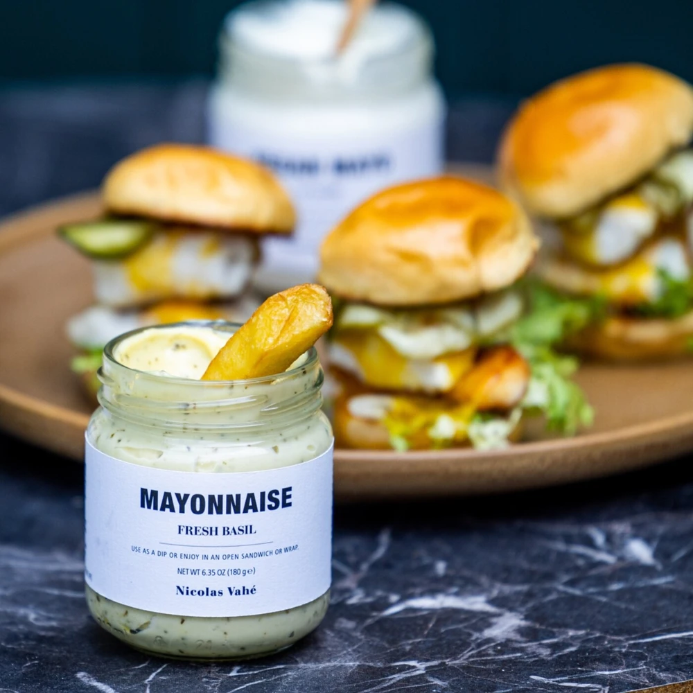 Majonez ze świeżą bazylią, Nicolas Vahé