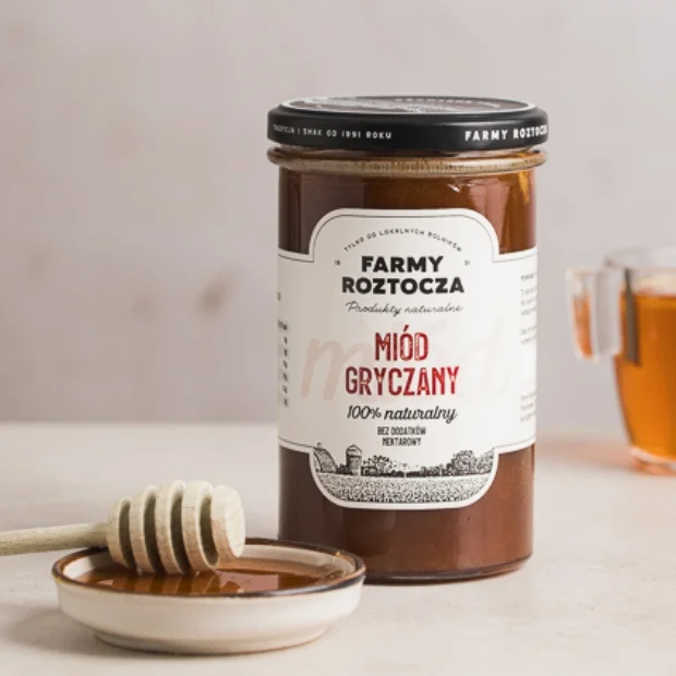 Miód gryczany, 700 g, Farmy Roztocza