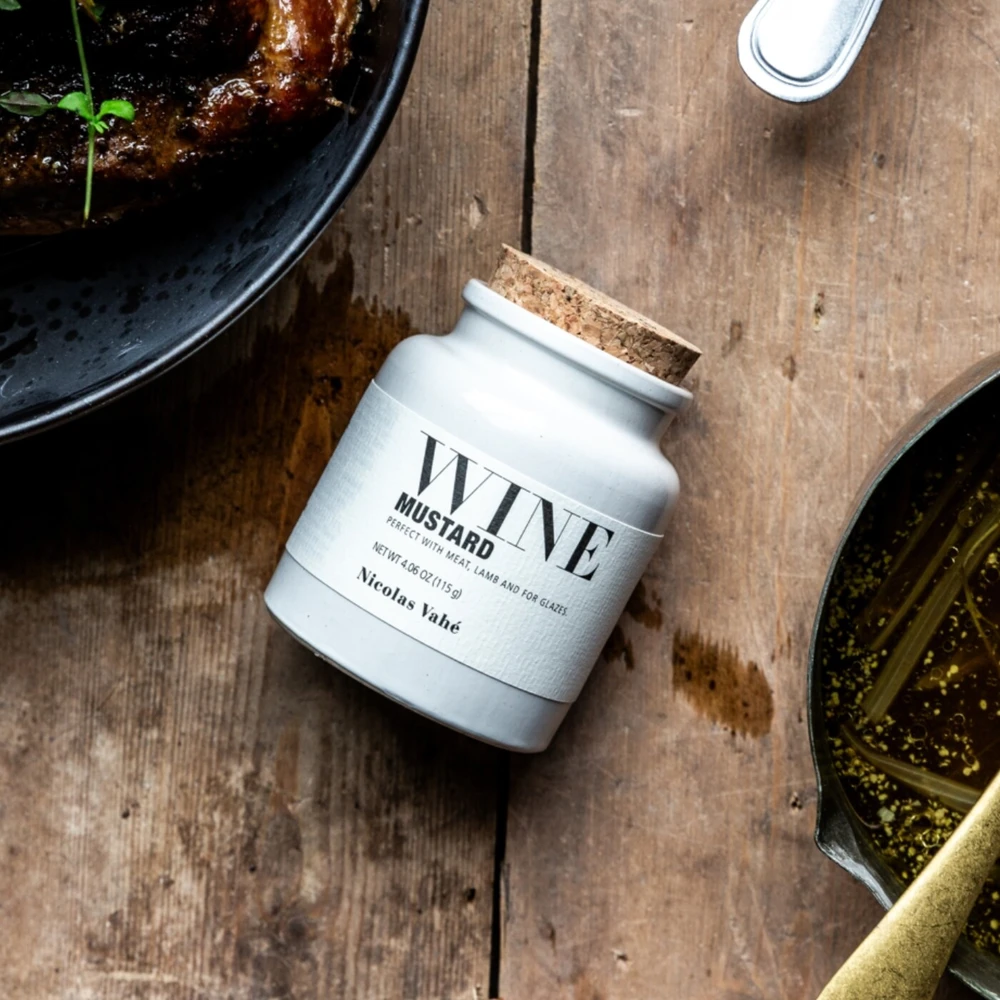 Musztarda z winem Bordeaux, Nicolas Vahé