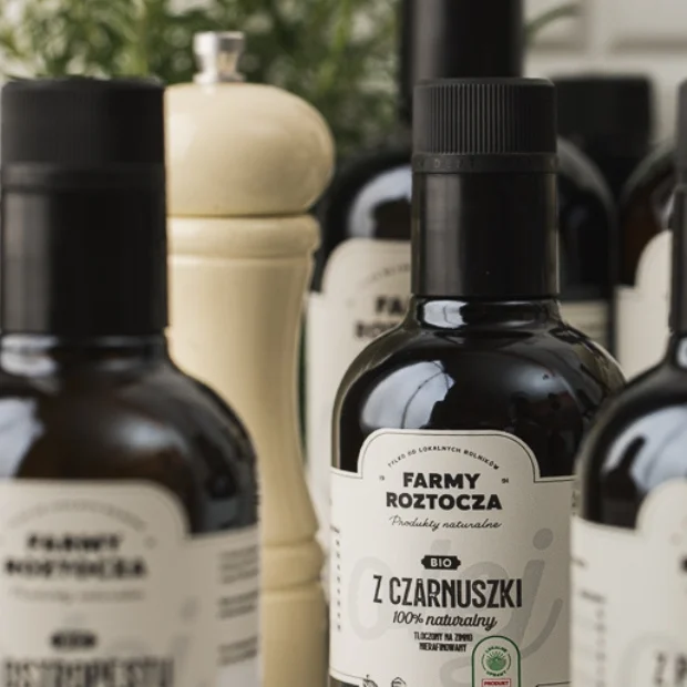 Olej z Czarnuszki Bio tłoczony na zimno, 250ml, Farmy Roztocza