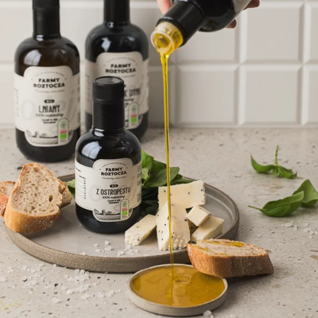Olej z Ostropestu Bio tłoczony na zimno, 250 ml,  Farmy Roztocza