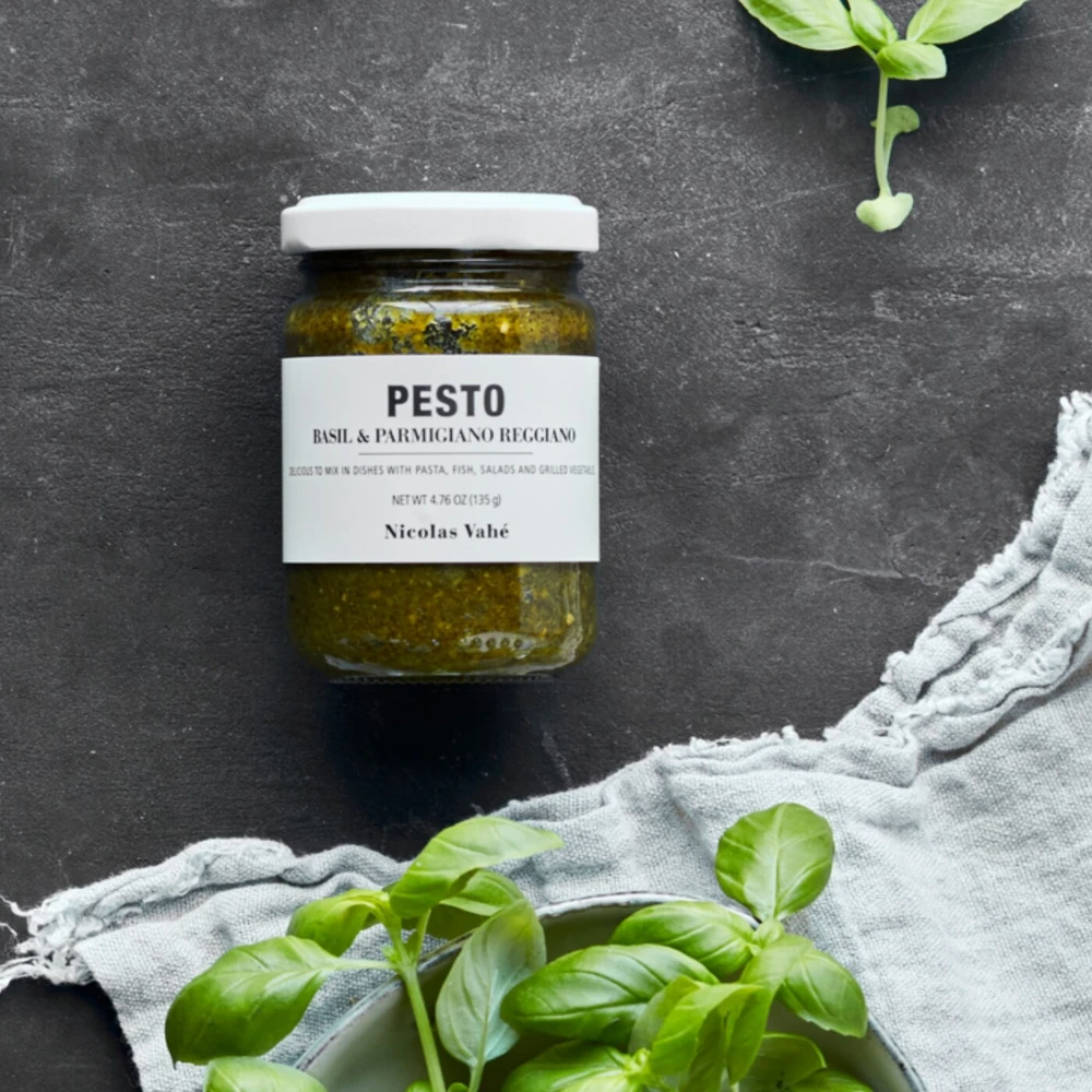 Pesto z bazylią i serem parmezanem, Nicolas Vahé 