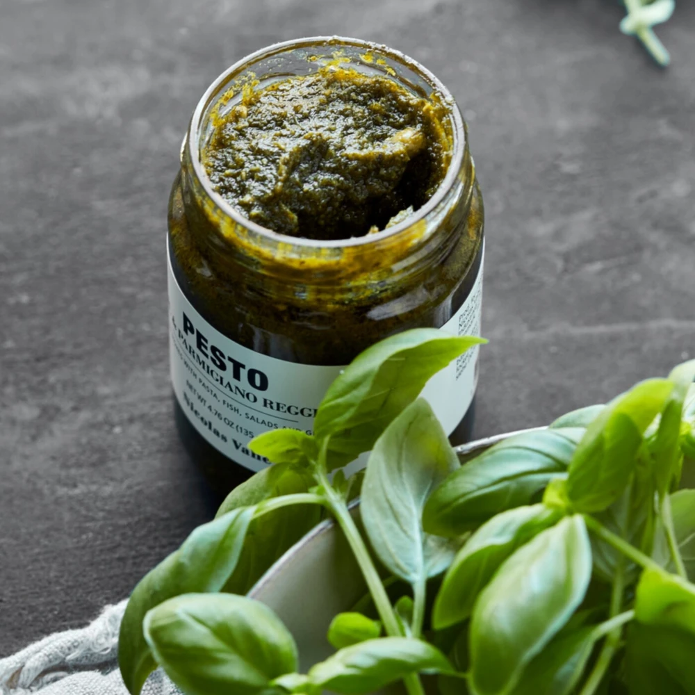 Pesto z bazylią i serem parmezanem, Nicolas Vahé 