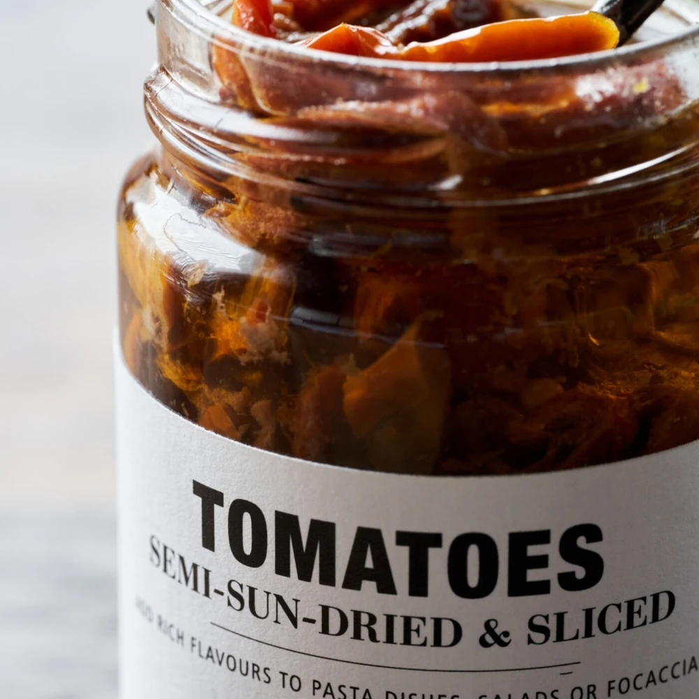 Pomidory półsuszone i pokrojone w plasterki, Nicolas Vahé